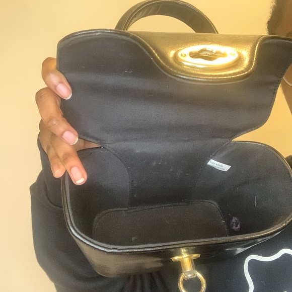 Cute leather box bag - Picture 3 of 4